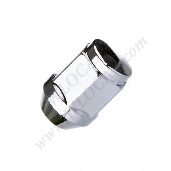 Nakrętka stożek zamknięta Chrom M12x1.25 na klucz 19 lub 21