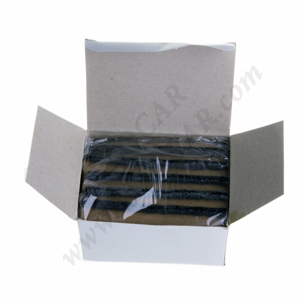 Sznury do napraw 10cmx6mm czarne (50 szt.)